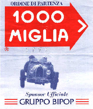 Mille Miglia 1999 (Brescia - Rom - Brescia)